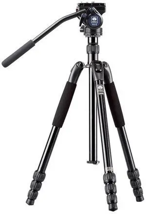 SIRUI T04S Series Aluminum Tripod with VA-5 Compact Fluid Video Head (T-004SK+VA-5) SIRUI T04S Series Aluminum Tripod with VA-5 Compact Fluid Video Head (T-004SK+VA-5)