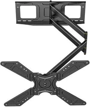 FORGING MOUNT Long Arm TV Wall Mount with 48.03" Extension for 26''-75'' TVs/Monitor, Corner TV Mount Landscape to Portrait,Full Motion,Swivel,Tilt bracket, Holds 110 lbs,VESA 600x400mm,16"-24'' Studs FORGING MOUNT Long Arm TV Wall Mount with 48.03" Extension for 26''-75'' TVs/Monitor, Corner TV Mount Landscape to Portrait,Full Motion,Swivel,Tilt bracket, Holds 110 lbs,VESA 600x400mm,16"-24'' Studs