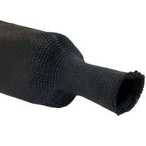 Electriduct 1/4" Heat Shrinkable Braided Sleeving - 25 FT Electriduct 1/4" Heat Shrinkable Braided Sleeving - 25 FT