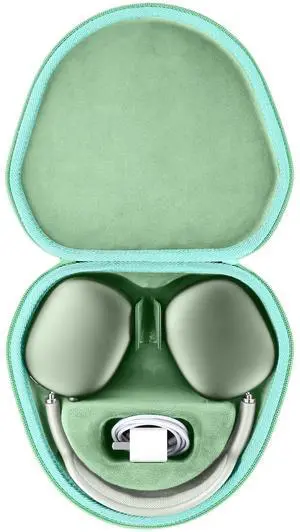 co2CREA Hard Case with Sleep Mode Replacement for Apple AirPods Max 2 / AirPods Max Wireless Over-Ear Headphones (Light Green Case) co2CREA Hard Case with Sleep Mode Replacement for Apple AirPods Max 2 / AirPods Max Wireless Over-Ear Headphones (Light Green Case)