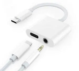 USB C Headphone Adapter Earphone 3.5mm Jack Compatible with Samsung Galaxy Tab S9 FE/S7 FE/S9 FE Plus, Type-C Charger Port Splitter Mic Support Hands-Free Headset Adaptor USB C Headphone Adapter Earphone 3.5mm Jack Compatible with Samsung Galaxy Tab S9 FE/S7 FE/S9 FE Plus, Type-C Charger Port Splitter Mic Support Hands-Free Headset Adaptor