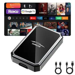 LAMTTO 2-in-1 Car TV Mate Pro Wireless CarPlay Adapter with HD Media Port Input for TV Stick, Switch to Watch on Car Screen Compatible with Wired CarPlay Touchscreen Cars2016-2025 LAMTTO 2-in-1 Car TV Mate Pro Wireless CarPlay Adapter with HD Media Port Input for TV Stick, Switch to Watch on Car Screen Compatible with Wired CarPlay Touchscreen Cars2016-2025