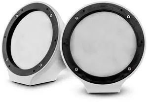 DS18 NXL-JS6/WH White Flat Mount Speaker POD Universal Enclosure 6.5" - for All Elements Jet SKI, Marine, Jeep & UTV/ATV - Pair (NO Speaker) DS18 NXL-JS6/WH White Flat Mount Speaker POD Universal Enclosure 6.5" - for All Elements Jet SKI, Marine, Jeep & UTV/ATV - Pair (NO Speaker)