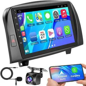 4+64GB Car Radio for Hyundai Sonata NF Radio 2004-2008, Android 13 Car Stereo with Wireless Carplay & Android Auto Voice Control Bluetooth/WiFi/GPS/FM/DSP/SWC Backup Camera 4+64GB Car Radio for Hyundai Sonata NF Radio 2004-2008, Android 13 Car Stereo with Wireless Carplay & Android Auto Voice Control Bluetooth/WiFi/GPS/FM/DSP/SWC Backup Camera