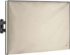 Garnetics Outdoor TV Cover 65 Inch Waterproof, Weatherproof TV Enclosures with Smart Shield Screen Protectors, Ideal for Outdoor Use, Moving, and Storage - Beige Garnetics Outdoor TV Cover 65 Inch Waterproof, Weatherproof TV Enclosures with Smart Shield Screen Protectors, Ideal for Outdoor Use, Moving, and Storage - Beige