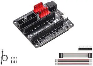 HUB75 LED Matrix Adapter Board for Raspberry Pi/Pico, Dual Power Input HUB75 LED Matrix Adapter Board for Raspberry Pi/Pico, Dual Power Input
