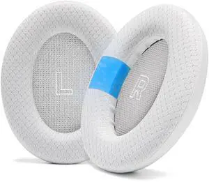 WC Freeze QC Ultra Cooling Gel Replacement Earpads Compatible with Bose QuietComfort Ultra Gen 1 & Gen 2 by Wicked Cushions ^^ Breathable Fabric, Extra Thick & Cool ^^ White Smoke WC Freeze QC Ultra Cooling Gel Replacement Earpads Compatible with Bose QuietComfort Ultra Gen 1 & Gen 2 by Wicked Cushions ^^ Breathable Fabric, Extra Thick & Cool ^^ White Smoke