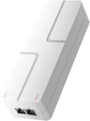 2.5Gb PoE+ Injector, 90W IEEE 802.3bt/at/af, 2.5Gbps & 1000Mbps High Speed, 100m Transmission, Plug & Play for PTZ Cameras, WiFi 6 AP, VoIP Phone 2.5Gb PoE+ Injector, 90W IEEE 802.3bt/at/af, 2.5Gbps & 1000Mbps High Speed, 100m Transmission, Plug & Play for PTZ Cameras, WiFi 6 AP, VoIP Phone
