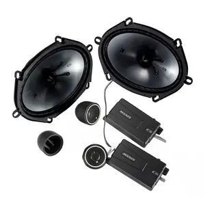 KICKER 46CSS684 CS-Series CSS68 6x8-Inch (160x200mm) Component System with .75-inch tweeters, 4-Ohm (Pair) KICKER 46CSS684 CS-Series CSS68 6x8-Inch (160x200mm) Component System with .75-inch tweeters, 4-Ohm (Pair)
