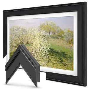 Black 50" Premiere Deco TV Frame - Compatible ONLY with Samsung The Frame TVs (Fits 2021-2026, LS03A, LS03B, LS03C, LS03D, LS03FA) Black 50" Premiere Deco TV Frame - Compatible ONLY with Samsung The Frame TVs (Fits 2021-2026, LS03A, LS03B, LS03C, LS03D, LS03FA)