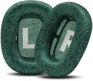 WC PadZ Max Ear Cushions Compatible with AirPods Max 1 & 2, Made by Wicked Cushions ^^ Soft Fabric, Enhanced Comfort & Unique Style ^^ Emerald Tide WC PadZ Max Ear Cushions Compatible with AirPods Max 1 & 2, Made by Wicked Cushions ^^ Soft Fabric, Enhanced Comfort & Unique Style ^^ Emerald Tide