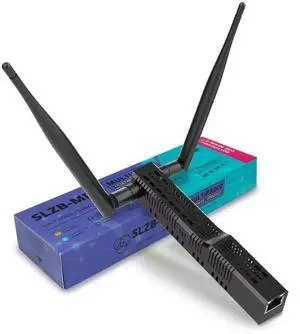 SLZB-MRW - Zigbee 3.0 to Ethernet,USB,and WiFi Gateway Coordinator with PoE,Universal Gateway for Home Assistant/ Zigbee2MQTT/ZHA,Wireless Zigbee 3.0 USB Adapter SLZB-MRW - Zigbee 3.0 to Ethernet,USB,and WiFi Gateway Coordinator with PoE,Universal Gateway for Home Assistant/ Zigbee2MQTT/ZHA,Wireless Zigbee 3.0 USB Adapter