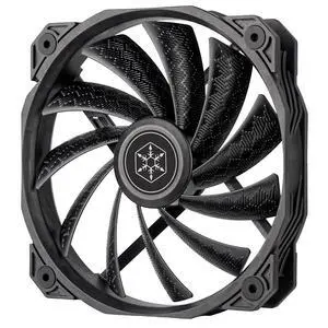 Silverstone Technology Shark Force 160 Performance Enhanced 160mm (with 140mm mounting Holes) PWM Fan, SST-SF160B Silverstone Technology Shark Force 160 Performance Enhanced 160mm (with 140mm mounting Holes) PWM Fan, SST-SF160B