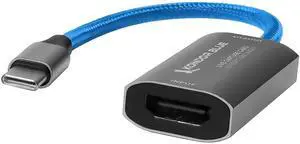 KONDOR BLUE ^^ USB-C to HDMI Capture Card for Live Streaming Video & Audio ^^ Compatible with Zoom, Skype, OBS, ECamm, VLC, YouTube, Facebook, & Restream + More ^^ Blue KONDOR BLUE ^^ USB-C to HDMI Capture Card for Live Streaming Video & Audio ^^ Compatible with Zoom, Skype, OBS, ECamm, VLC, YouTube, Facebook, & Restream + More ^^ Blue