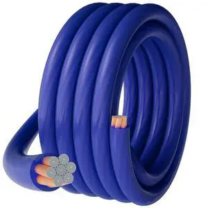 HiFind 4 Gauge 4 AWG 50 Ft Blue Power/Ground Wire Cable, True Spec Transparent Flexible Soft Touch Welding Battery Cable for Car Audio, Speaker, Solar, Marine, Generator, Automotive, RV HiFind 4 Gauge 4 AWG 50 Ft Blue Power/Ground Wire Cable, True Spec Transparent Flexible Soft Touch Welding Battery Cable for Car Audio, Speaker, Solar, Marine, Generator, Automotive, RV