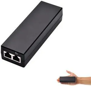 REVODATA 2.5Gbps 30W Active PoE Injector, Convert Non-PoE to PoE Injector Adapter, Up to 100 Meter Max 30W Active PoE Output, 100-240V Input, 1G/2.5Gbps Rates (PSE30WG-B) REVODATA 2.5Gbps 30W Active PoE Injector, Convert Non-PoE to PoE Injector Adapter, Up to 100 Meter Max 30W Active PoE Output, 100-240V Input, 1G/2.5Gbps Rates (PSE30WG-B)