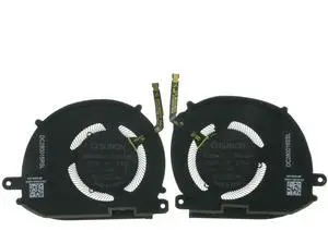 CPU and GPU Cooling Fan Pair for Dell XPS 13 9340 9345 9350, Fits 01R0HN 0CJF8H, DC 5V 0.5A CPU and GPU Cooling Fan Pair for Dell XPS 13 9340 9345 9350, Fits 01R0HN 0CJF8H, DC 5V 0.5A