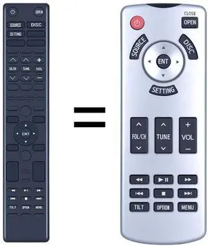 ZWP Replacement Remote Control fit for 2013 2014 2015 Toyota Land Cruiser DVD Entertainment System 8617060110 ZWP Replacement Remote Control fit for 2013 2014 2015 Toyota Land Cruiser DVD Entertainment System 8617060110