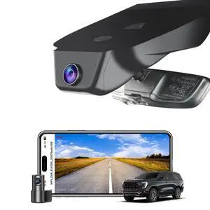 mangoal 4K Front & 2K Rear 2 Channel HDR Dash Cam, Dual STARVIS 2 IMX678 IMX675, Custom Fit for GMC Yukon, Yukon XL 2023-2026(Model A), 5GHz WiFi, GPS, 128GB Card mangoal 4K Front & 2K Rear 2 Channel HDR Dash Cam, Dual STARVIS 2 IMX678 IMX675, Custom Fit for GMC Yukon, Yukon XL 2023-2026(Model A), 5GHz WiFi, GPS, 128GB Card
