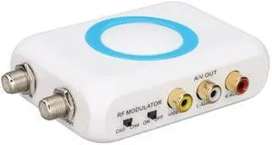HDM66 HD Modulator, RF Modulator Support PAL NTSC Format Output to RF Modulator, 1080P PLL Control of VHF Operating Frequency, for Home HD Multimedia TV HDM66 HD Modulator, RF Modulator Support PAL NTSC Format Output to RF Modulator, 1080P PLL Control of VHF Operating Frequency, for Home HD Multimedia TV
