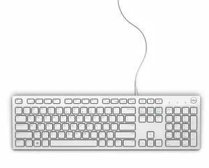 Dell KB216 Keyboard USB QWERTY US International White, 0580-ADGM (International White) Dell KB216 Keyboard USB QWERTY US International White, 0580-ADGM (International White)