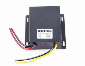 KNACRO DC Converter 12V 9-14V Step Up to 15V 20A 300W DC Boost Module (15V 20A 300W) KNACRO DC Converter 12V 9-14V Step Up to 15V 20A 300W DC Boost Module (15V 20A 300W)