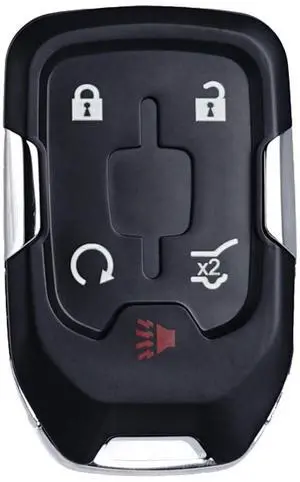 USAKeys Smart Key Fob Replacment for 2017-2020 GMC Acadia Keyless Entry Car Key 433Mhz Remote Control with FCC: HYQ1EA (Single) USAKeys Smart Key Fob Replacment for 2017-2020 GMC Acadia Keyless Entry Car Key 433Mhz Remote Control with FCC: HYQ1EA (Single)