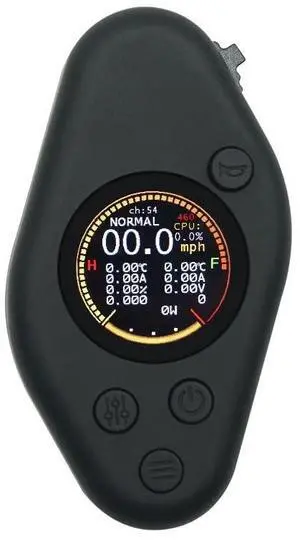 Flipsky Hall Sensor Throttle Remote Controller VX4 PRO Self-Contained Feature Buttons Color Display Eskate Remote Flipsky Hall Sensor Throttle Remote Controller VX4 PRO Self-Contained Feature Buttons Color Display Eskate Remote