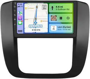 AWESAFE Car Radio Stereo Android 13 for GMC Yukon Chevy Silverado Tahoe Suburban 2007-2013 with CarPlay Android Auto GPS Navigation Backup Camera SWC AWESAFE Car Radio Stereo Android 13 for GMC Yukon Chevy Silverado Tahoe Suburban 2007-2013 with CarPlay Android Auto GPS Navigation Backup Camera SWC