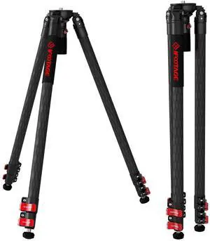 IFOOTAGE 65" Camera Tripod, Carbon Fiber Video Tripod 3 Sections Telescopic with Fastbowl, Camera Stand Compatible with Canon Nikon Sony DSLR Camcorder Photography, Max Load 26.4 lbs IFOOTAGE 65" Camera Tripod, Carbon Fiber Video Tripod 3 Sections Telescopic with Fastbowl, Camera Stand Compatible with Canon Nikon Sony DSLR Camcorder Photography, Max Load 26.4 lbs