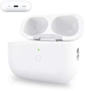Wireless Charging Case for AirPods Pro 1/2 USB-C Prot with Bluetooth ButtonReplacement Charger Cases Compatible with AirPod Pro 1st / 2nd Gen Charger Case Type-c (No Earbuds) Wireless Charging Case for AirPods Pro 1/2 USB-C Prot with Bluetooth ButtonReplacement Charger Cases Compatible with AirPod Pro 1st / 2nd Gen Charger Case Type-c (No Earbuds)