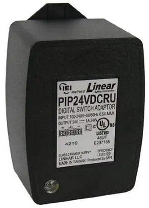 IEI PIP24VDCRU Plug-in 24 VDC Power Supply (0-291324RU) IEI PIP24VDCRU Plug-in 24 VDC Power Supply (0-291324RU)