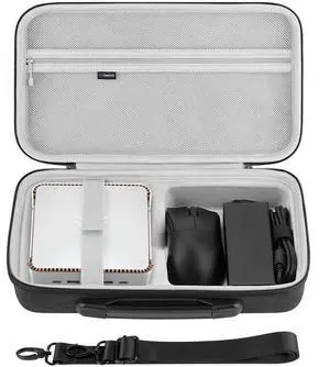 GEEKRIA Mini PC Hard Shell Travel Case, Compatible with KAMRUI Pinova P2 /Pinova P1 /Hyper H2 /AM21 /Hyper H1 /E3 /E3B, GMKtec M5 Ultra /G3 Pro /G3S /M6 Ultra, Mini Computer Carrying Bag GEEKRIA Mini PC Hard Shell Travel Case, Compatible with KAMRUI Pinova P2 /Pinova P1 /Hyper H2 /AM21 /Hyper H1 /E3 /E3B, GMKtec M5 Ultra /G3 Pro /G3S /M6 Ultra, Mini Computer Carrying Bag