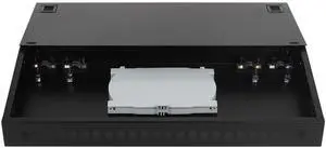 Xunsomten - 24 Port Rack Mount Enclosure Box fits for 19" Racks Cabinet Xunsomten - 24 Port Rack Mount Enclosure Box fits for 19" Racks Cabinet
