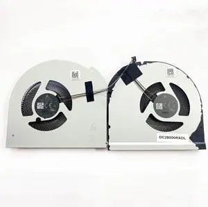 CPU+GPU Cooling Fan Replacement for Dell Procision 7760 M7760 7750 M7750 Metal Fan Blade RTX5000 DC5V 0.46A Series MG75090V1-C250-S9A MG75090V1-C260-S9A ND85C33-19K03 ND85C34-19K04 0X7RP6 0KPYYT CPU+GPU Cooling Fan Replacement for Dell Procision 7760 M7760 7750 M7750 Metal Fan Blade RTX5000 DC5V 0.46A Series MG75090V1-C250-S9A MG75090V1-C260-S9A ND85C33-19K03 ND85C34-19K04 0X7RP6 0KPYYT