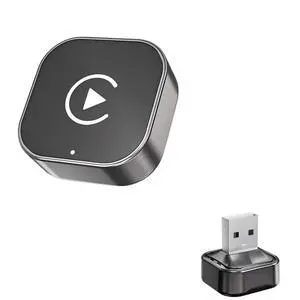 Wireless CarPlay Adapter & Android Auto Wired CarPlay to Wireless Device, 2-in-1 Mini T-Shaped for Car USB Plug and Play Auto Connect, No Delay for Apple iOS 10+, Android 11+ Version[202 Wireless CarPlay Adapter & Android Auto Wired CarPlay to Wireless Device, 2-in-1 Mini T-Shaped for Car USB Plug and Play Auto Connect, No Delay for Apple iOS 10+, Android 11+ Version[202