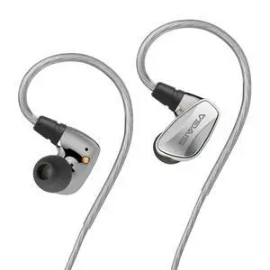 SIVGA SM100 Dual-Chamber 10mm Dynamic Driver Wired Earphones with Mic, 0.78mm 2-Pin Detachable Cable, Zinc Alloy Housing, Silver-Plated Copper Cable, for Music & Gaming SIVGA SM100 Dual-Chamber 10mm Dynamic Driver Wired Earphones with Mic, 0.78mm 2-Pin Detachable Cable, Zinc Alloy Housing, Silver-Plated Copper Cable, for Music & Gaming