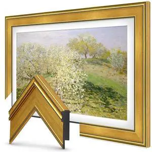 Antique Gold 32" Premiere Deco TV Frame - Compatible ONLY with Samsung The Frame TVs (Fits 2021-2026, LS03A, LS03B, LS03C, LS03D, LS03FA) Antique Gold 32" Premiere Deco TV Frame - Compatible ONLY with Samsung The Frame TVs (Fits 2021-2026, LS03A, LS03B, LS03C, LS03D, LS03FA)