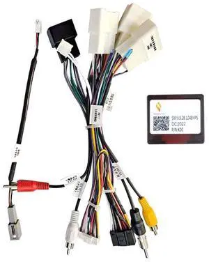 16pin Car Radio Stereo Power Wiring Harness fit for Toyota Camry Sienna Corolla Avalon Tacoma 2018+ RAV4 2020 Supports Factory JBL Amplifier OEM Backup Camera 16pin Car Radio Stereo Power Wiring Harness fit for Toyota Camry Sienna Corolla Avalon Tacoma 2018+ RAV4 2020 Supports Factory JBL Amplifier OEM Backup Camera