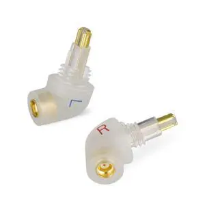 okcsc EXK to MMCX Headphone Adaptor, Integral One-Piece Molded Design EXK Male to MMCX Female, Suitable for Sony MDR EX1000 EX800 MDR7550 EX600 Headphones, 1 Pair/Clear okcsc EXK to MMCX Headphone Adaptor, Integral One-Piece Molded Design EXK Male to MMCX Female, Suitable for Sony MDR EX1000 EX800 MDR7550 EX600 Headphones, 1 Pair/Clear
