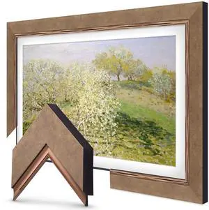 Contemporary Bronze 55" Premiere Deco TV Frame - Compatible ONLY with Samsung The Frame TVs (Fits 2021-2026, LS03A, LS03B, LS03C, LS03D, LS03FA) Contemporary Bronze 55" Premiere Deco TV Frame - Compatible ONLY with Samsung The Frame TVs (Fits 2021-2026, LS03A, LS03B, LS03C, LS03D, LS03FA)