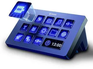ULANZI Stream Controller Macro Keyboard D200 U-Studio Macro Pad 14 LCD Keys, 13 Customizable Macro Keys Deck to Control Apps and Software, Trigger Actions in OBS, Twitch, YouTube and More, for Mac/PC ULANZI Stream Controller Macro Keyboard D200 U-Studio Macro Pad 14 LCD Keys, 13 Customizable Macro Keys Deck to Control Apps and Software, Trigger Actions in OBS, Twitch, YouTube and More, for Mac/PC