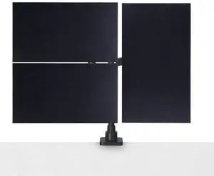 Hexcal Multi-Monitor Mount System for Dual, Triple, or Quadra Setups, Supports up to 49" Ultrawide & Curved Screens, 44lbs Capacity per Arm, Gas Spring Adjustable VESA Desk Mount (Triple Monitor) Hexcal Multi-Monitor Mount System for Dual, Triple, or Quadra Setups, Supports up to 49" Ultrawide & Curved Screens, 44lbs Capacity per Arm, Gas Spring Adjustable VESA Desk Mount (Triple Monitor)