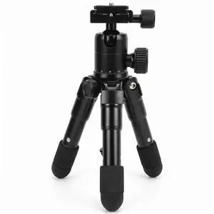 Compact Travel Tripod for Cameras - Lightweight Aluminum Extendable Tripod with Adjustable Legs, for Photography, Video, and Mirrorless Cameras Use Compact Travel Tripod for Cameras - Lightweight Aluminum Extendable Tripod with Adjustable Legs, for Photography, Video, and Mirrorless Cameras Use