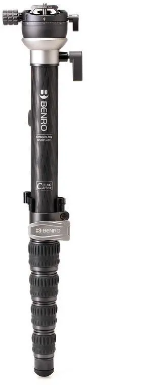 Benro SupaDupa Carbon Fiber Monopod Lightweight 6-Section Professional Camera & Video Monopod with Leveling Pan Base, Twist Locks, and Reversible Mount for DSLR, Mirrorless & Camcorders (MSDPL46C) Benro SupaDupa Carbon Fiber Monopod Lightweight 6-Section Professional Camera & Video Monopod with Leveling Pan Base, Twist Locks, and Reversible Mount for DSLR, Mirrorless & Camcorders (MSDPL46C)
