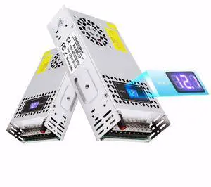 Adjustable Power Supply DC 0-12V 600W with LED Display 12V Power Supply Variable AC to DC Converter 110V to 12V Designed for LED Light Car Stereo Automotive Equipment(DC12V-50A-600W) Adjustable Power Supply DC 0-12V 600W with LED Display 12V Power Supply Variable AC to DC Converter 110V to 12V Designed for LED Light Car Stereo Automotive Equipment(DC12V-50A-600W)