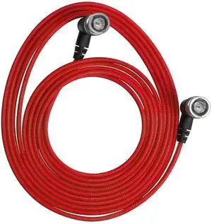KONDOR BLUE ^^10' Ultra Thin 6G SDI Video Cable Right Angle BNC ^^ Flexible Low-Profile Design for Monitors, Cameras & Video Rigs ^^ Red KONDOR BLUE ^^10' Ultra Thin 6G SDI Video Cable Right Angle BNC ^^ Flexible Low-Profile Design for Monitors, Cameras & Video Rigs ^^ Red