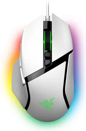 Razer Basilisk V3 - Ergonomic Wired Gaming Mouse - White Edition Razer Basilisk V3 - Ergonomic Wired Gaming Mouse - White Edition