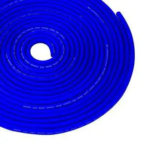 Conext Link 25 FT 8 AWG GA Full Gauge Battery Power Cable Ground Wire Frost Blue OFC Copper Conext Link 25 FT 8 AWG GA Full Gauge Battery Power Cable Ground Wire Frost Blue OFC Copper
