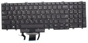New Replacement Keyboard for DELL Precision 7530 7540 7730 7740 E7530 M7530 Keyboard 0DK60 266YW 0266YW 06P79 US Backlit Pointer New Replacement Keyboard for DELL Precision 7530 7540 7730 7740 E7530 M7530 Keyboard 0DK60 266YW 0266YW 06P79 US Backlit Pointer